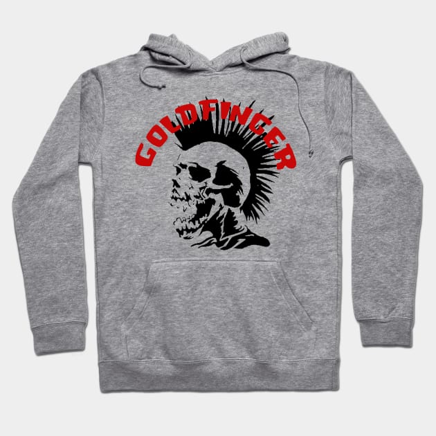 GOLDFINGER SKULL Hoodie by Cloud Skull